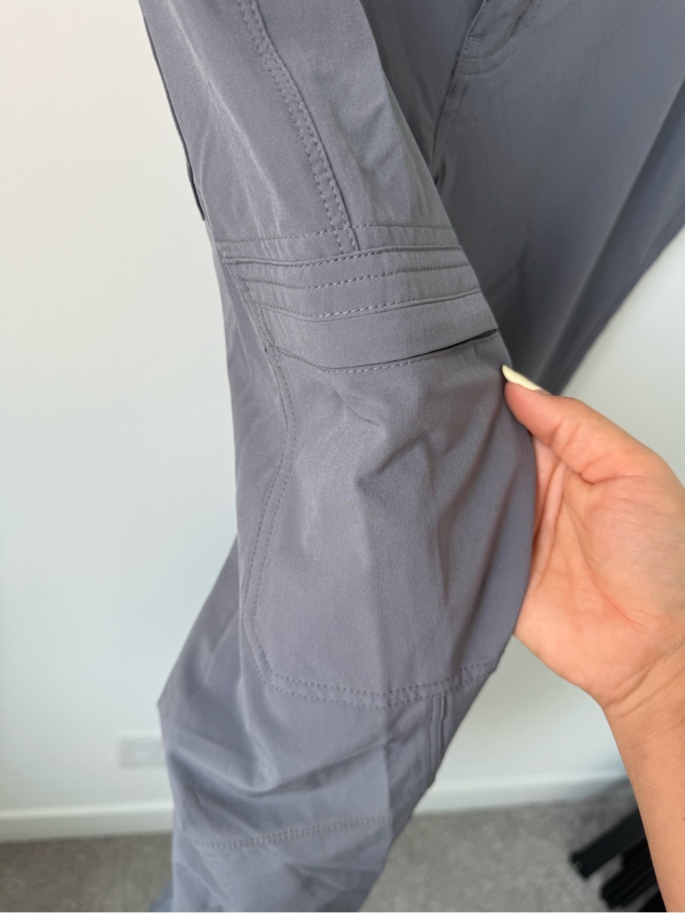 REI Gray Performance Cargo Pants - Picture 5 of 9